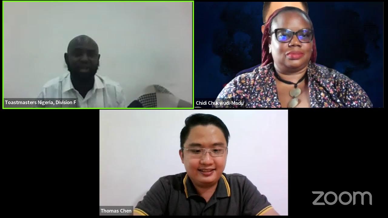 Evaluation Masterclass with TM Thomas Chen