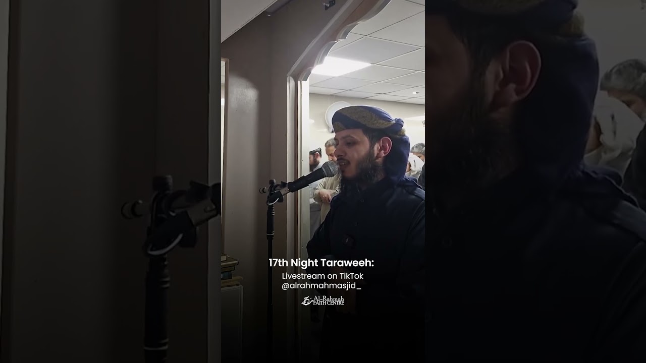 Night 17 🌙 - A moment from tonight’s Taraweeh.