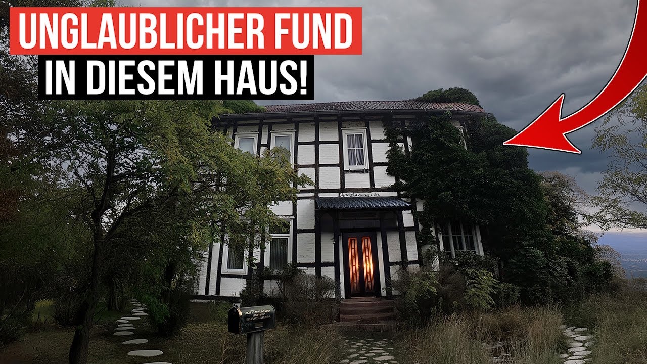 Einfach Sprachlos! Du Wirst Kaum Glauben was Ich in Diesem Verlassenen Haus Entdecke
