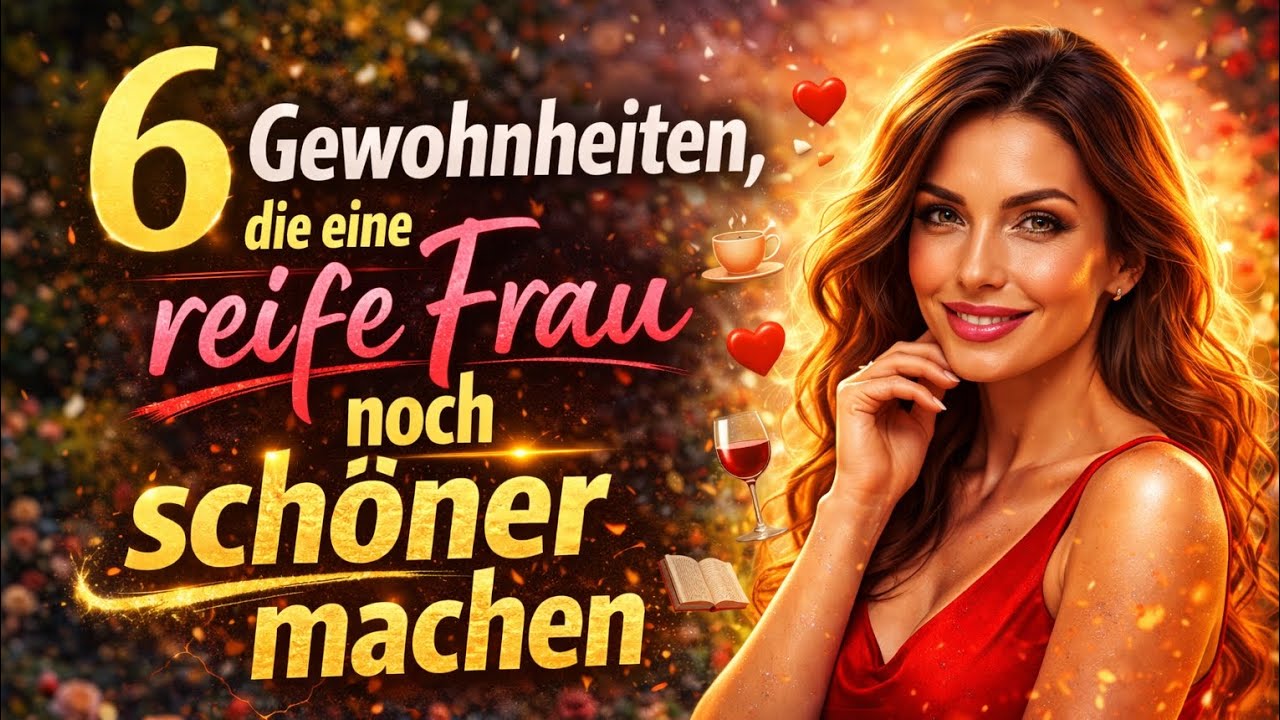 6 Gewohnheiten, die eine reife Frau nochschöner machen