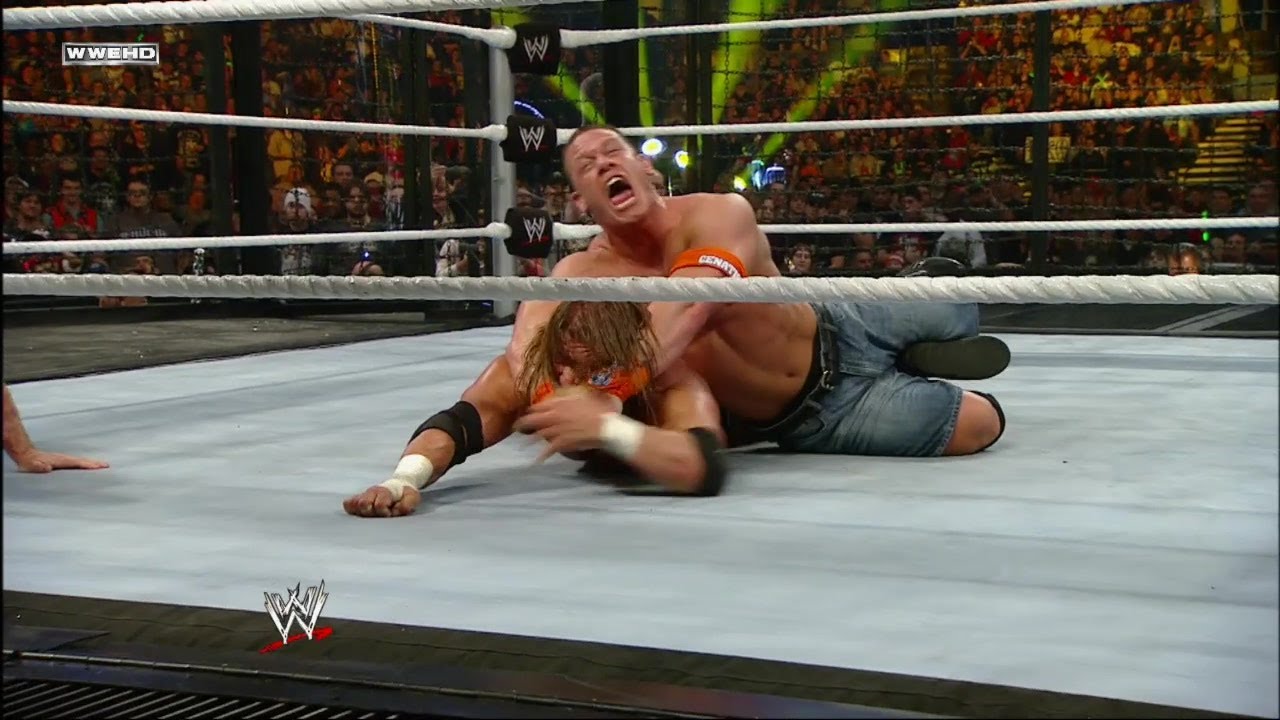 John Cena Wins Raw Elimination Chamber Match Elimination Chamber