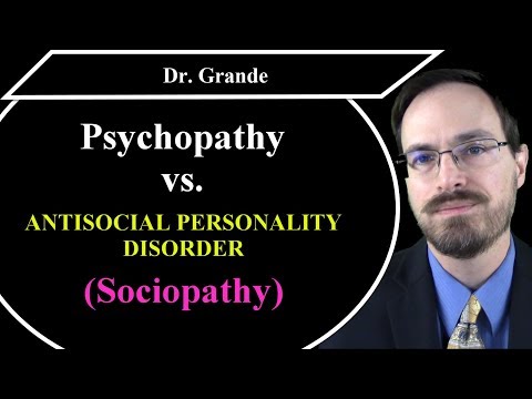 Psychopathy vs. Antisocial Personality Disorder (sociopath, sociopathic traits, & sociopathy)