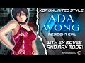『MUGEN』Resident Evil ☣️ Ada Wong KOF UM Style!