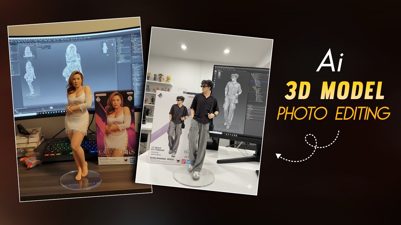 Gemini 3d Model Ai Photo Editing | Trending Figure Picture Photo ...