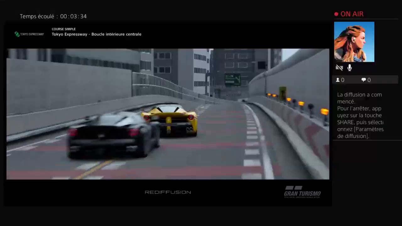 Diffusion PS4 en direct de mad130max