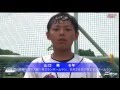 【少年野球】20160626夏季大会山口葵2号ホームラン