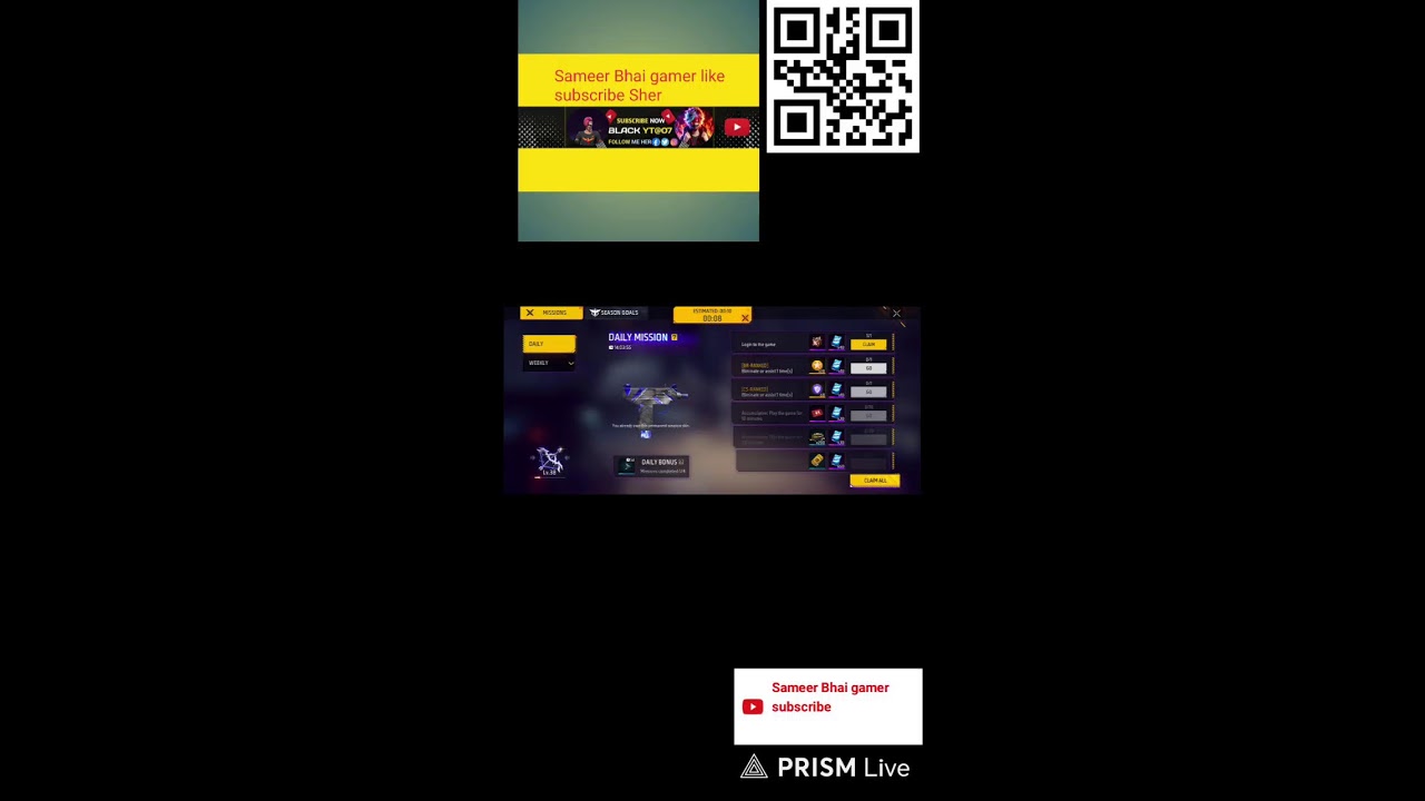 Live streaming of Sameer Bhai gamer