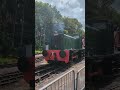 Beautiful sound of a Ruston Diesel Shunter and some clag too at Keighley And Worth Valley Railway