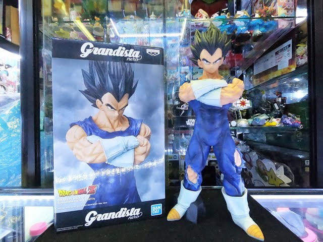 Unboxing]&[Review] DRAGON BALL Z Grandista nero VEGETA #128 - YouTube