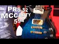 Електрогітара PRS S2 MCCARTY 594 SINGLECUT Lake Blue