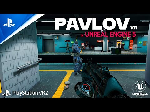 PAVLOV 30 Minutes of Gameplay | PlayStation VR 2 Launch Game in Unreal Engine 5.1 4K 2023