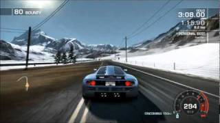 mclaren best record  Need for speed hot pursuit  [HD] top speed drift screenshot 3