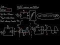 Half Wave Rectifier Analyzed (with capacitor)