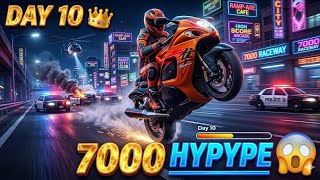 I Unlocked HAYABUSA With Cheat Code 7000! 😱 Day 10 INSANE Challenge 🔥