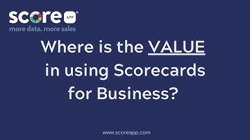 The VALUE in using Scorecards for Business LEAD GEN