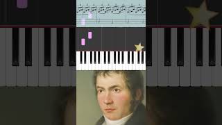 🧡Sonate au Clair de lune, facile pour Halloween🎃👻  #pianoclassical #halloween #