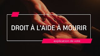 Droit à l'aide à mourir