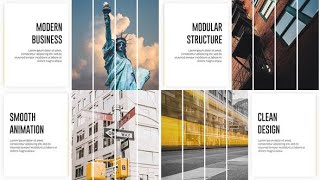 Apple Motion Template: Modern Business - Clean Lines // Final Cut Pro X