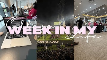 COLLEGE WEEK IN MY LIFE | daily routines, meet my friends + cleaning!