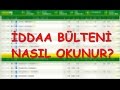 İDDAA NASIL TUTTURULUR SPOR TOTO TUTTURMA TAKTİKLERİ - YouTube
