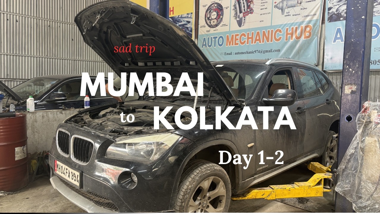 mumbai to kolkata funny/sad  road trip #sharmistha