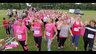 RACE FOR LIFE Cancer Research PRETTY MUDDY Fun Run supported by Heart FM Radio + TESCO PLC - 5K HD