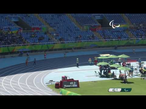 Athletics | Women's 400m - T37 Round 1 heat 2 | Rio 2016 Paralympic Games