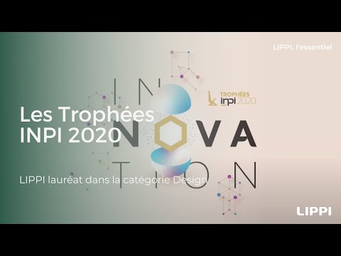 Les Trophées INPI 2020 - LIPPI lauréat dans la catégorie Design