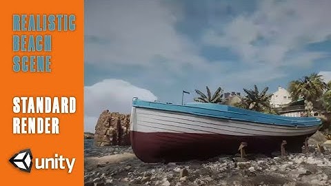 Beach Scene Unity3D Reupload Update 4K  Level Design