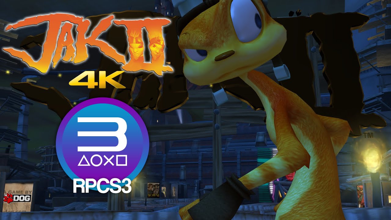 RPCS3 0.0.13 | Jak II 4K UHD | PS3 Emulator Gameplay - YouTube