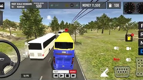 IBDB Bus simulator | Malaysia Bus simulator 3d studio Gameplay Android, iOS #bussimulator