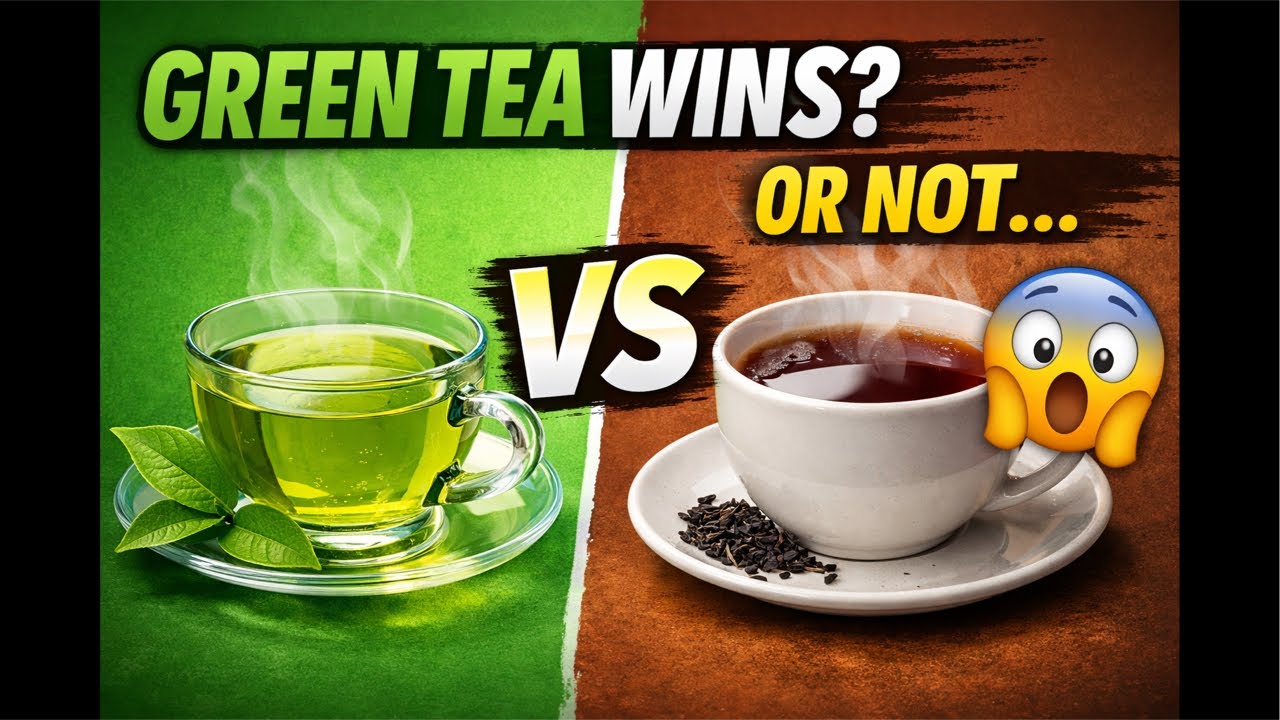 ሻይ የሚወድ ?⚡ Green Tea vs Black Tea – What’s Better for You?comment  below .#greentea #tealover .