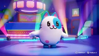 Gato Fil Dançando Funk Na Discoteca Luzes Coloridas E Festa Divertida Vídeo Infantil 3D