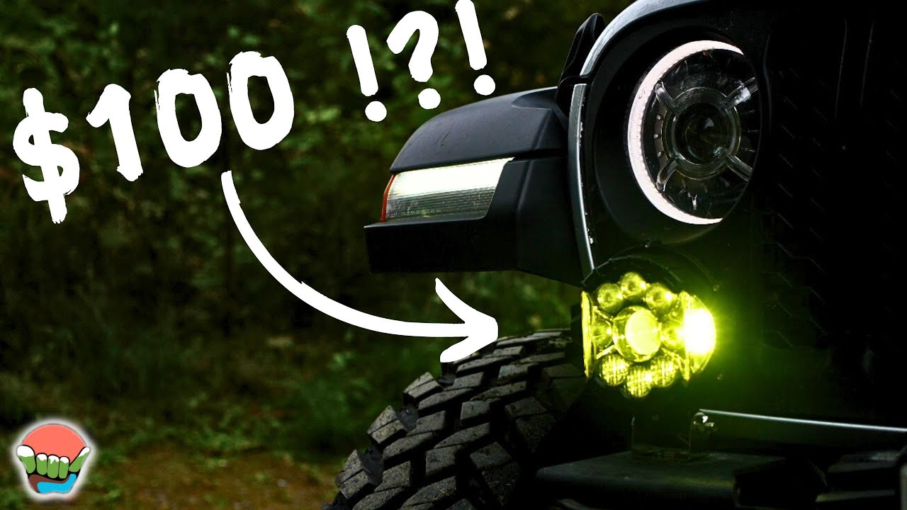 SUPAREE 7 INCH LIGHTS. SURPRISINGLY GOOD FOR YOUR OFF ROAD JEEP!
