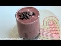 Clean Eating Chocolate Raspberry Smoothie For Your Valentine