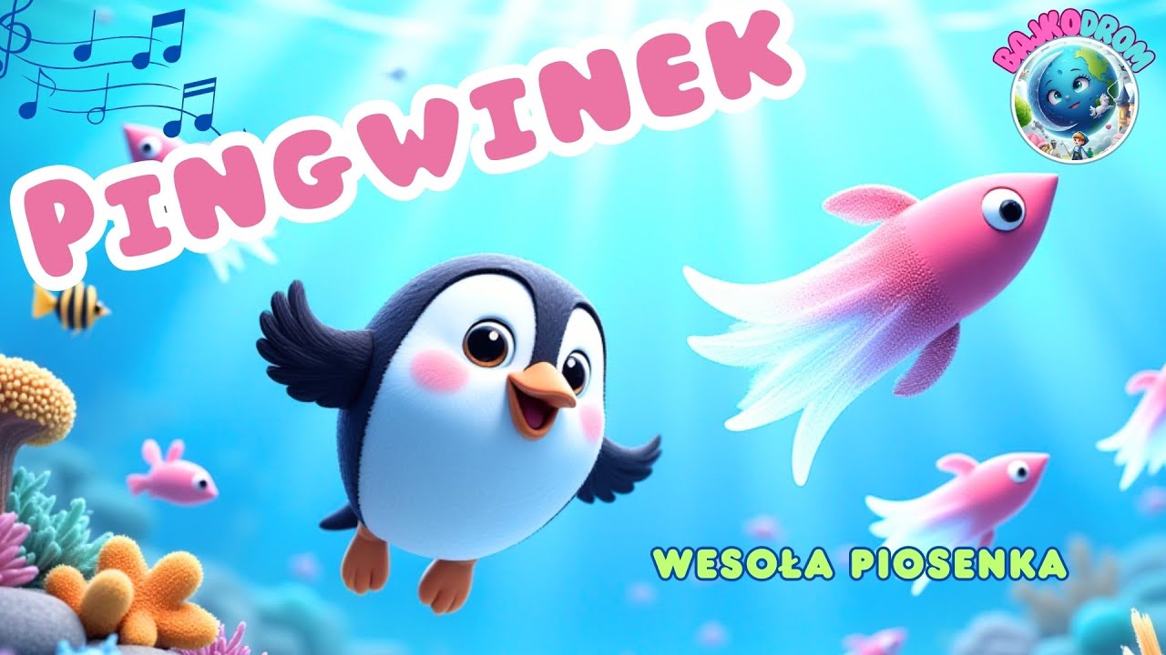 Piosenka Pingwin O Jak Przyjemnie Pingwin, który chciał latać ️🐧 | Wesoła Piosenka dla Dzieci - YouTube