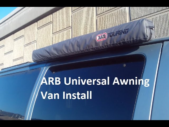 ARB Universal Awning Van Install Initial Impressions review thoughts 1250  touring cheapest model