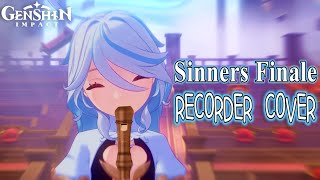 Focalors: “Sinner’s Finale” OST Recorder Cover by Someone Who Cant Read Sheet Music | Genshin Impact