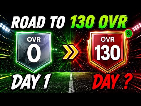 ROAD TO 130 OVR! Starting From 0 OVR 🔥 | Dynamic FC