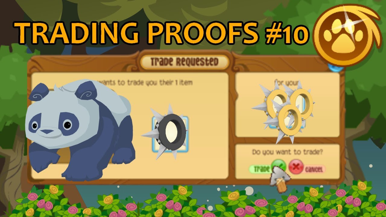 Animal Jam -Trading proofs #10 - 100+ Subscribers! ❤️
