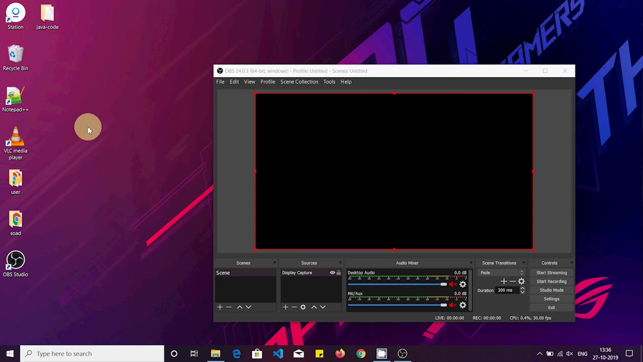 How To Fix OBS Black Screen - YouTube