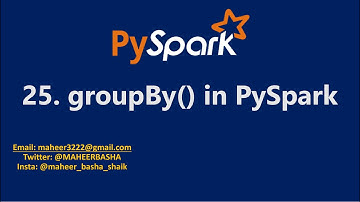 25. groupBy() in PySpark | Azure Databricks #spark #pyspark #azuredatabricks #azuresynapse #azure