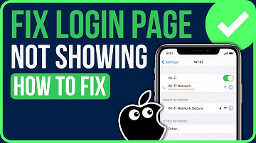 [FIXED] WIFI LOGIN PAGE NOT SHOWING UP IPHONE | Fix Public Wifi Login Page Not Showing Up