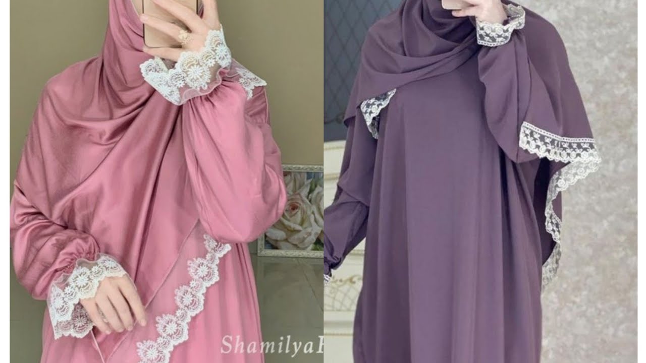 فصالة جلابة الصلاة وغطاء الراس بطريقة جميلةةةة ولاكن دخل تشوف المفاجأة