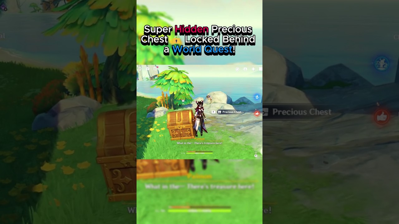 Hidden Precious Chest 🔒 Locked Behind a World Quest! 