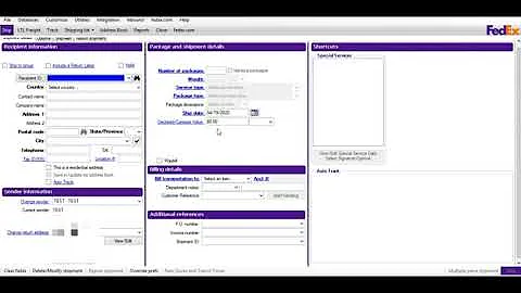 Fedex Ship Manager Overview