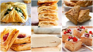 عجينة البف باستري _ الطريقة الأصلية - Puff pastry dough