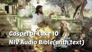 Luke 10: NIV Audio Bible(with text)