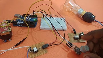 AC Light Dimmer using Arduino and TRIAC