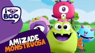 AMIZADE MONSTRUOSA | Músicas Infantis | Monstrinhos fofos | I Love Boo®